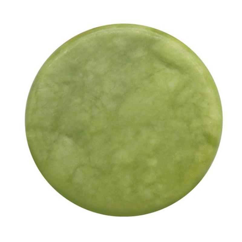 Зеленый нефритовый холодный рок, спа-камень, натуральный массажный камень, массажер для глубоких тканей