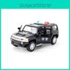 Alloy Suv Simulation Police Car Sedan Model Toy With Double Doors Opening