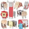 AOMIKS Magnetic Building Blocks, Forest Animals, Magnetic Building Blocks, Educational Toys for Kids, DIY Model Building, Perfect for Girls and Boys,