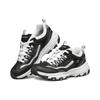 Skechers I-Conik Дышащие кроссовки для бега с амортизацией Низкие Женские кроссовки Черный Белый 8730041-BKW
