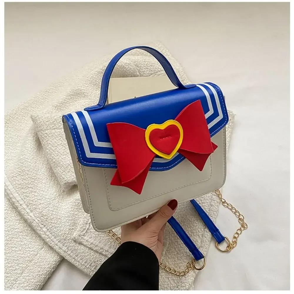 Модная минималистичная сумка-мессенджер Kawaii, сумки-мессенджеры из искусственной кожи большой вместимости, однотонные сумки под мышками, сумка на одно плечо