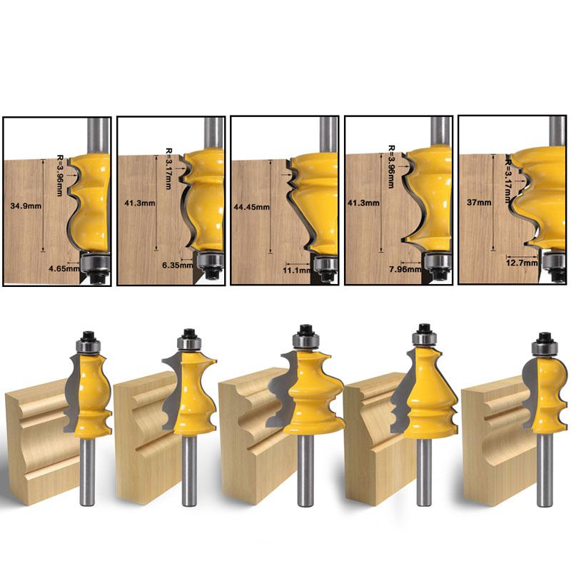1 шт., 8 мм, корпус хвостовика и формовочная фреза, набор фрез с ЧПУ, линейный нож, деревообрабатывающий резак, шиповый резак для деревообрабатывающих инструментов
