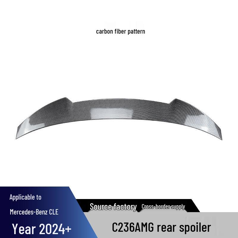 Mercedes-Benz C-Class Front Lip, Grille, Side Skirts, Rear Diffuser, Tailpipe Trim, Tail Wing Modifications