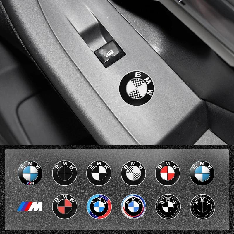 For BMW M X3 X5 X6 Car Random post Sticker Steering Wheel Decal Interior Decoration 50th Anniversary Edition for BMW E46 E39 E3