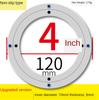 4/5.5/8/10/12/14/16 Inch Design Lazy Susan Aluminum Ball Bearing Turntable Bearings Swivel Plate Round Smooth Swivel Plate
