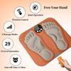 3D Massage Foot Pad with Remote Control EMS Pulse Foot Massager 8 Modes 29 Gears Foot Therapy Instrument