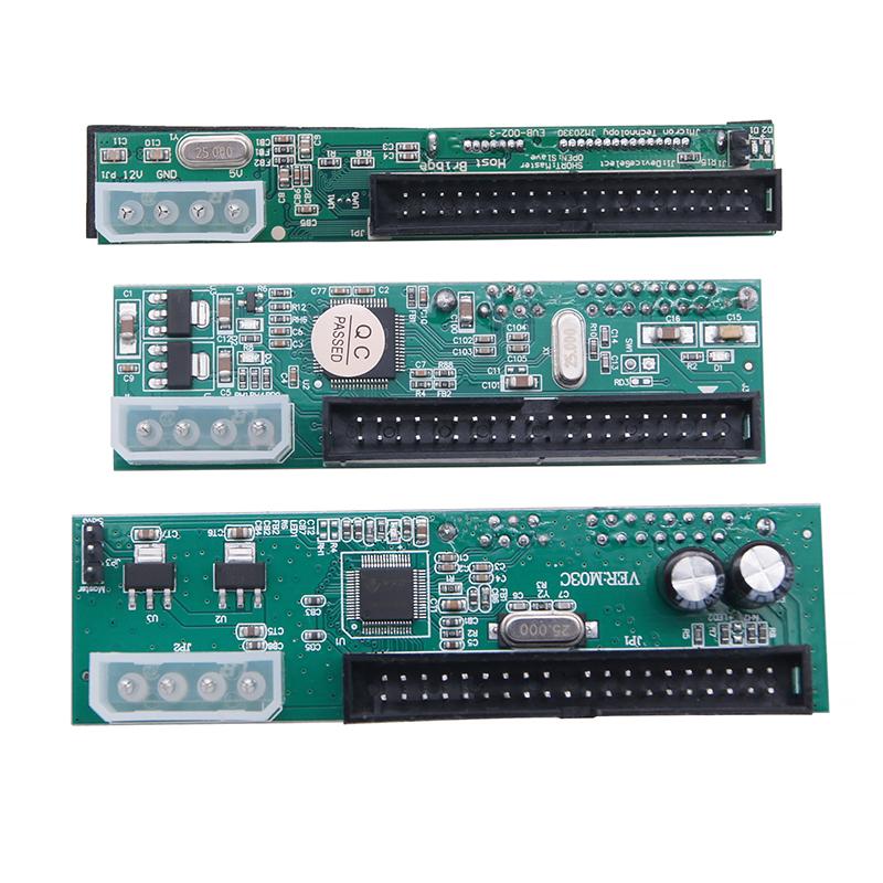 SATA to IDE Adapter 2.5" / 3.5" Serial ATA SATA HDD to PATA IDE 39/40Pin Converter 4Pin Power SATA to PATA Connector Riser Board