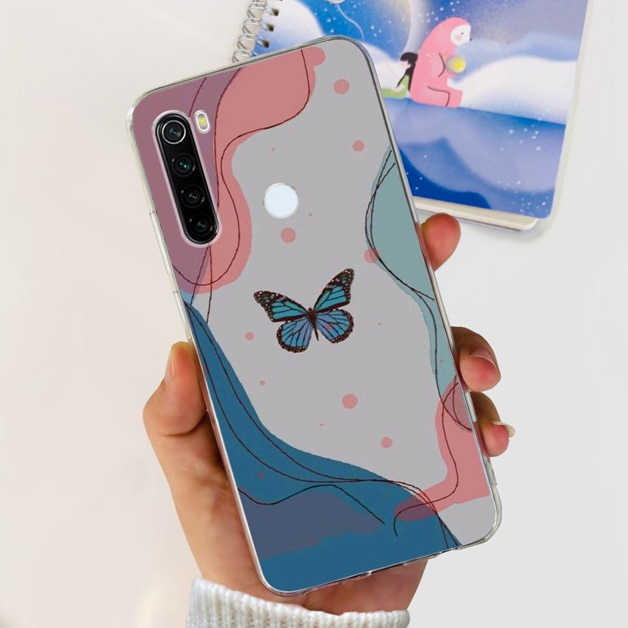 Для чехла Xiaomi Redmi Note 8T Note 8 2021 Чехол Популярный Мраморный Прозрачный Силиконовый Мягкий Funda Для Xiaomi Redmi Note 8 Pro Note8 Coque