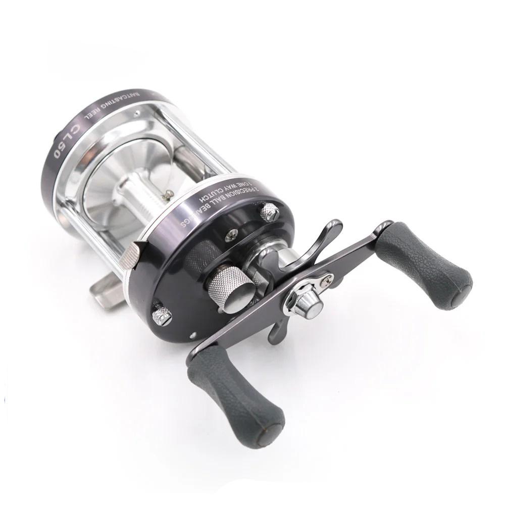 40#-60# Мощная троллинговая катушка Усиленная полностью металлическая Морская катушка для морской рыбалки с лодки, Байткастинговая катушка барабанного типа для сома, маски, окуня, серфа