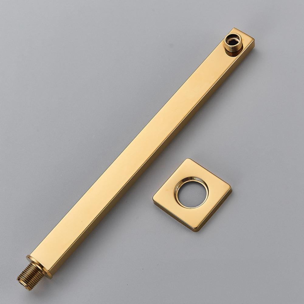 Фиксированный душевой кронштейн 40 см G1/2 Стержни для душевой лейки Прочный адаптер для душевой лейки для ванны Фурнитура для ванной комнаты