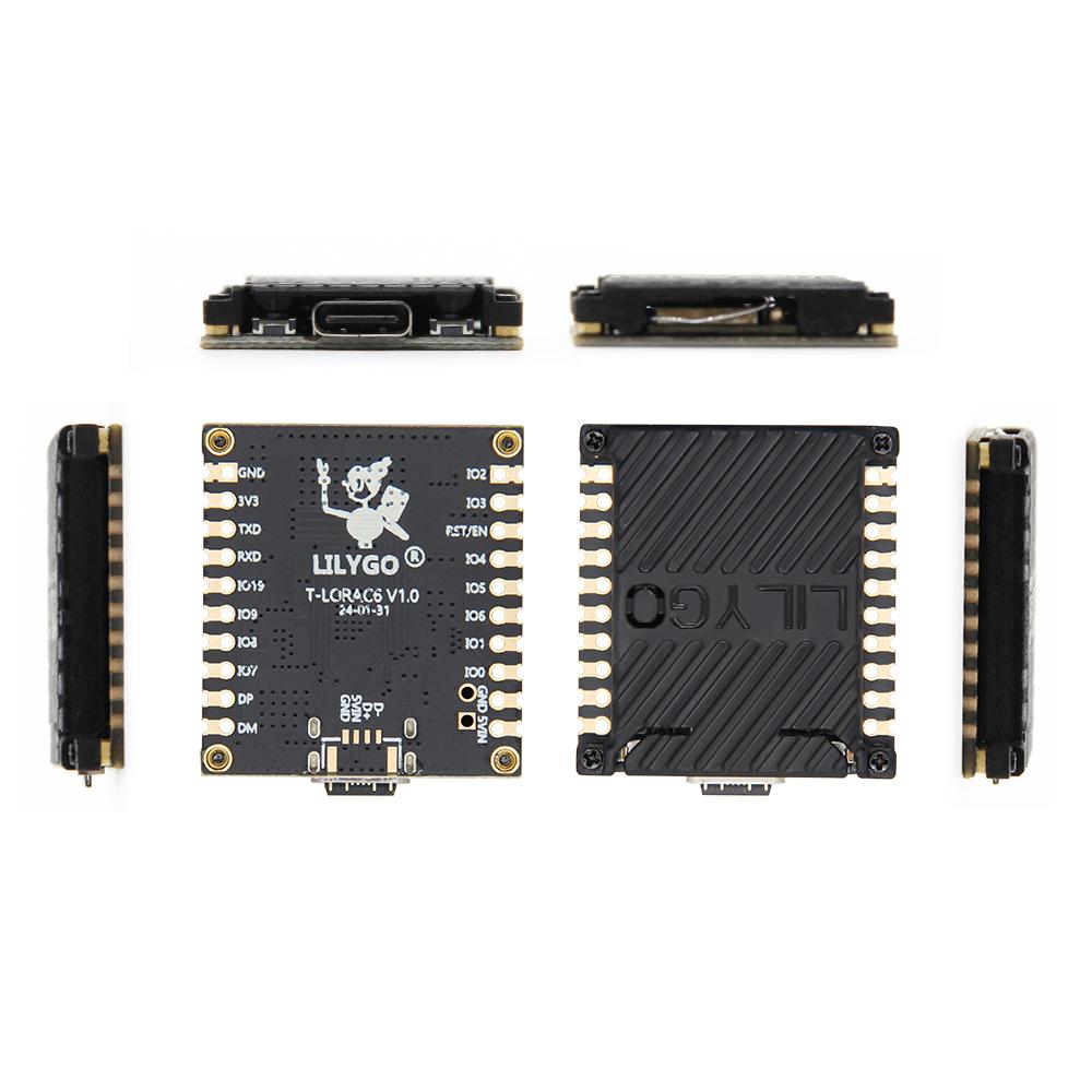 T-LORAC6 ESP32-C6 Zigbee LoRa SX1262 Wi-Fi6 и BLE 5