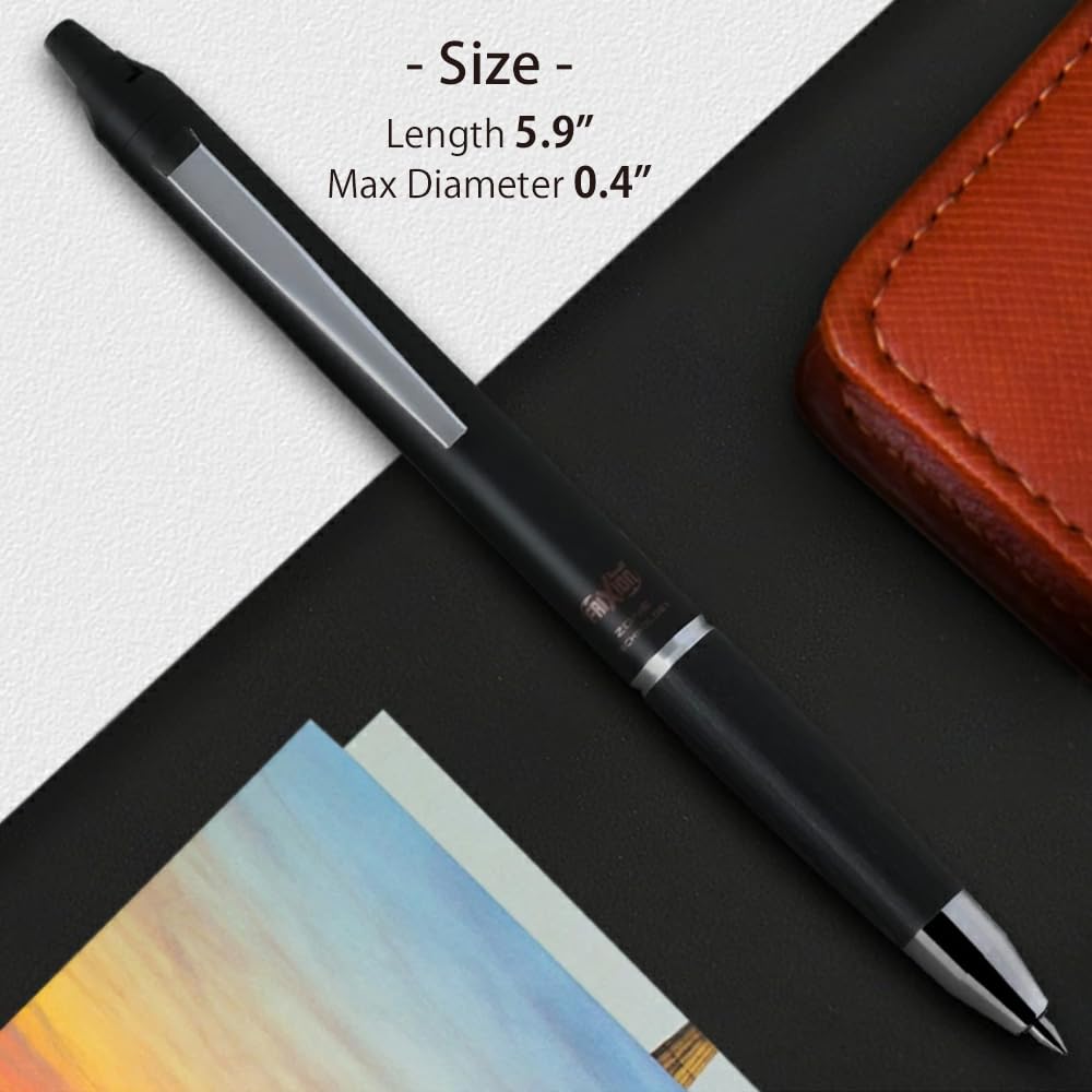 Шариковая ручка PILOT FriXion Ballpoint Knock LFBKZ2SEFB, Zone, 0,5 мм, Черный,