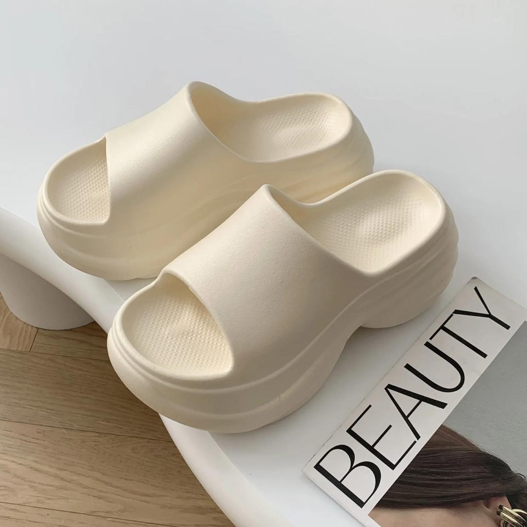 Women's Fashion Chunky Platform Slippers Summer Non Slip Wedges Sandals Woman Outdoor Thick Bottom Eva Slippers for Women