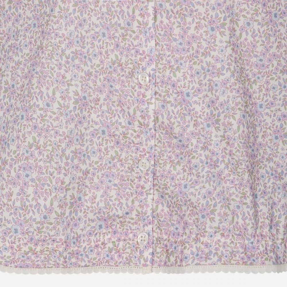 Thursday Island Women Flower Pattern String Blouse T264mbl252w