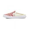 Классические шлепанцы слипоны Шахматная клетка Гоночный красный Белый Vn0004kttlf1 Классические шлепанцы слипоны Шахматная клетка Гоночный красный Классический белый