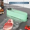 Mini Wireless Vacuum Sealer Portable Handheld 60kpa Strong Suction Fast Seal USB Rechargeable Food Sealing Machine