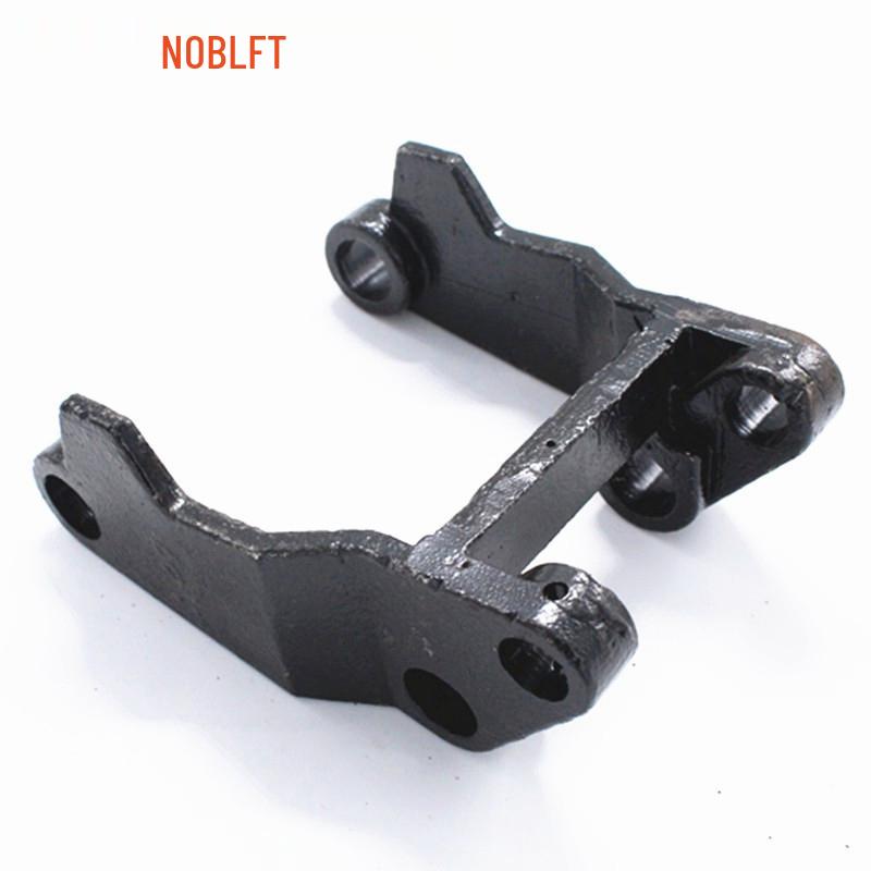 Запчасти для ручной гидравлической тележки Nolli: Рама переднего колеса 2500 кг с рычажной талью и рамой малого колеса DF3T.