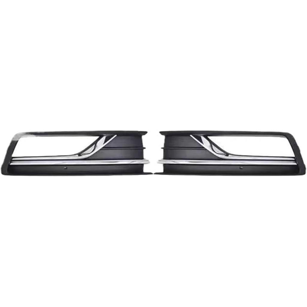 Совместимо для VW Passat Nms 2016 2017 2018 Накладки на противотуманные фары Автоаксессуары Левая Правая Передний бампер Решетка противотуманной фары Накладка(1 Левый)