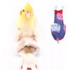 Large Birds with Bowtie Washable Floral Pigeons Pants Birds Flight Suit Pet Clothes Parrot Diaper