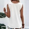 Women's Sexy Casual Solid Color U Neck Vest T-Shirt