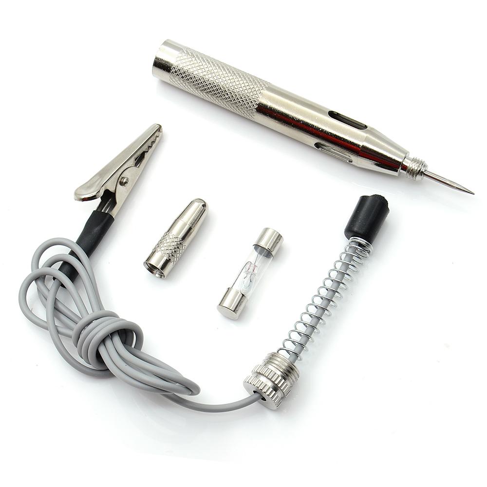 2022 New DC 6V 12V 24V Probe Light System Test Probe Lamp Auto Car Light Circuit Tester Lamp Voltage Test Pen Detector Copper