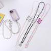 Diagonal Lanyard Crossbody Phone Chain Beaded DIY Mobile Phone Chain  Phone Case