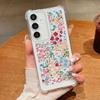 Чехол для телефона с красочными цветами для Samsung Galaxy S25 Edge S24 FE S25 S24 S23 S22 Ultra A36 A56 A16 A55 A54 A15 5G Прозрачный ТПУ чехол