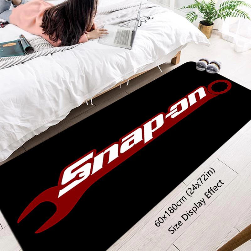 Interior Floor Mat Doormat Snap on Tools Non-slip Foot Rug for Entryway Kitchen Carpet Bedroom Bedside Mats Home Decorations
