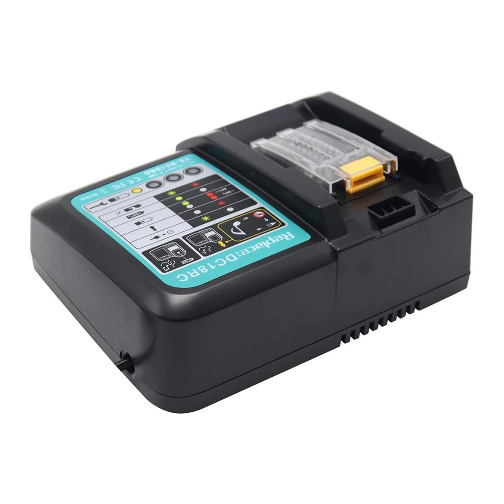 DC18RC Li-ion аккумулятор 3A зарядное устройство для Makita 18V 14.4V BL1860B,BL1850B,BL1840,BL1830,BL1820,BL1415,BL1440 зарядное устройство для электроинструмента