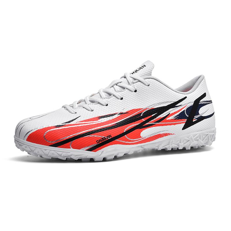 Mens Football Shoes New FG/TF Training Football Boots Artificial Grass Lightweight Outdoor Sports Soccer Shoes for Man