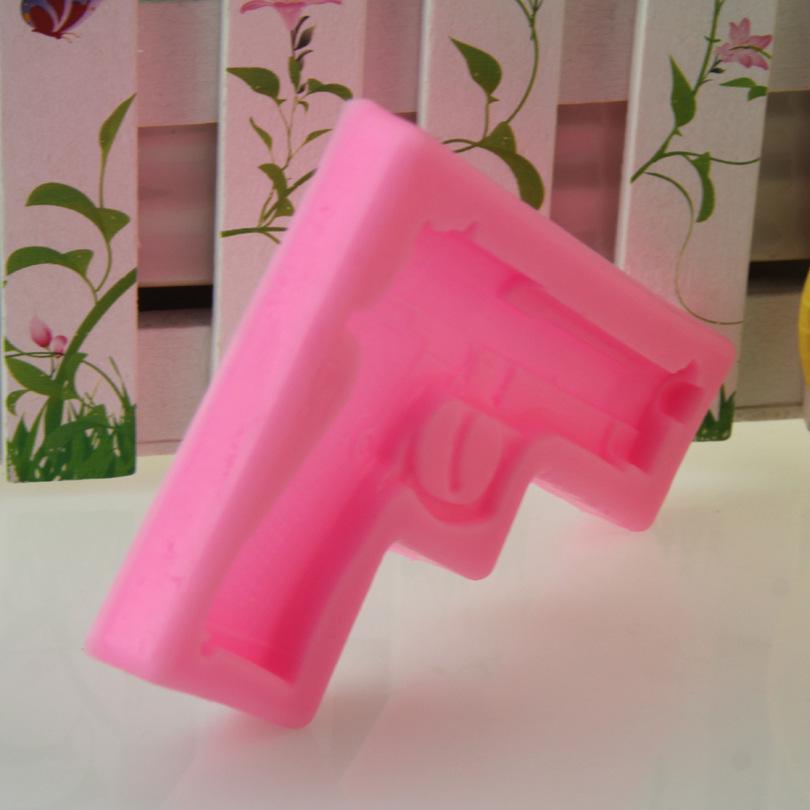 Новый 3D инструмент для выпечки DIY пистолет силиконовая форма для помадки шоколадная форма для сахарного торта