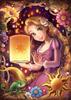 Tenyo In Illuminating Jigsaw Puzzle Disney Shining Love Includes and Service Card (Tenyo) [Made Japan] 500-Piece Tangled (35x49cm) D-500-483 Glue,