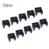 10pcs 66820-4BA5A Wiper Hood Trim Deflector Panel Reset Clips For Nissan