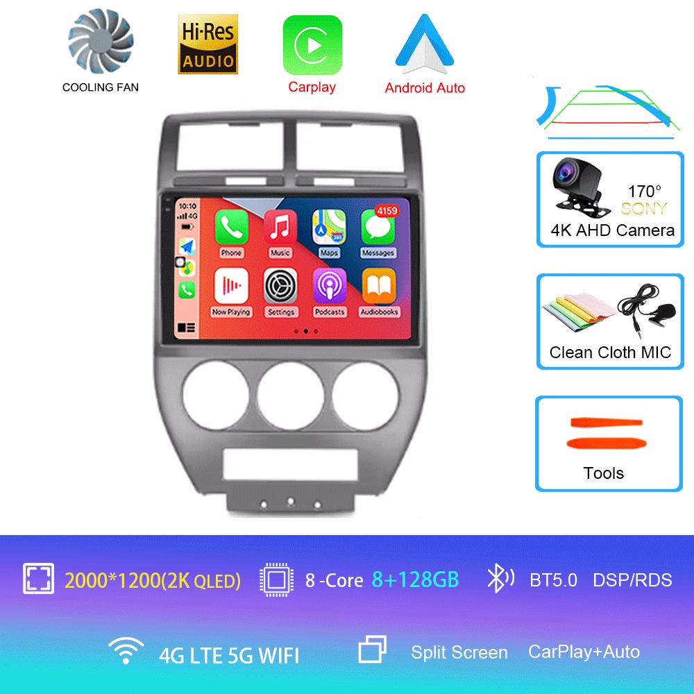 For Nissan X Trail 2 T31 2007-2015 5G WIFI 2 din Android 14 Car Radio Multimedia Video Player Autoraido Carplay 4G GPS