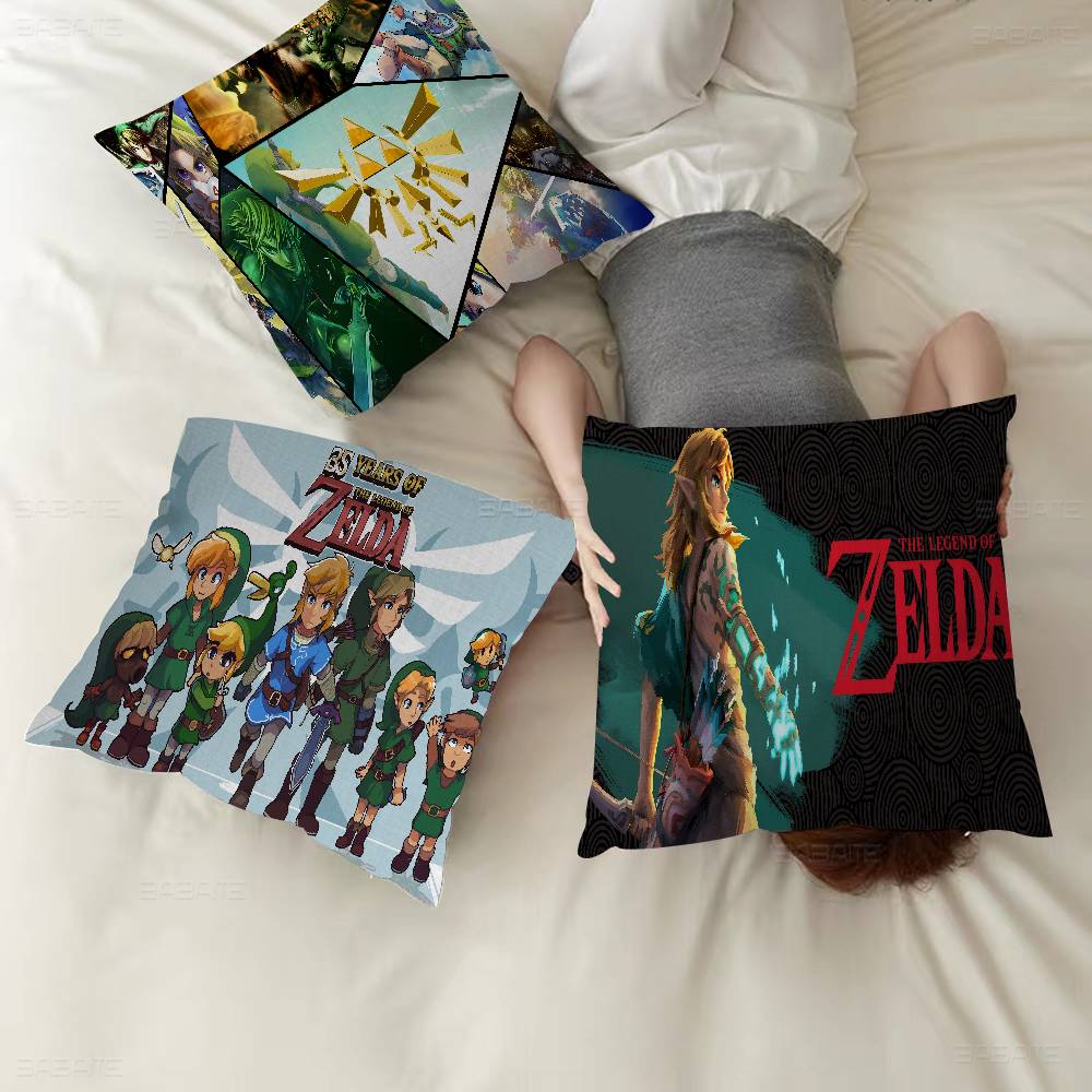 Легенда о Z-Zeldas Чехол для подушки для игры Дюймы Декор фермерского дома Домашние наволочки для диванных подушек для украшений