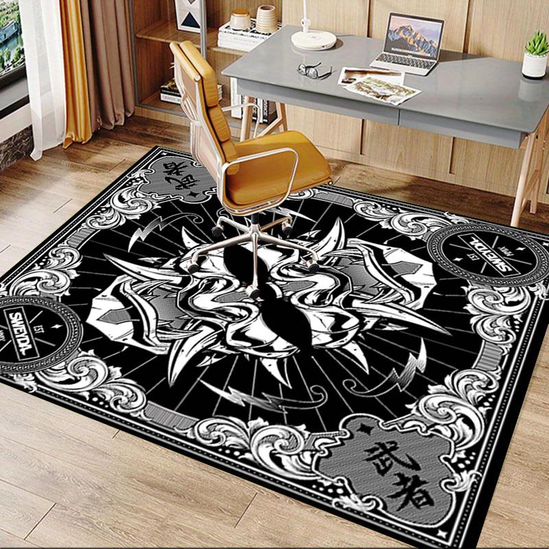 1PC Sweyd Art Non-Slip Floor carpet, suitable for Office, bedroomand playrooms. It can also be used as a sofa footrest cover-T63