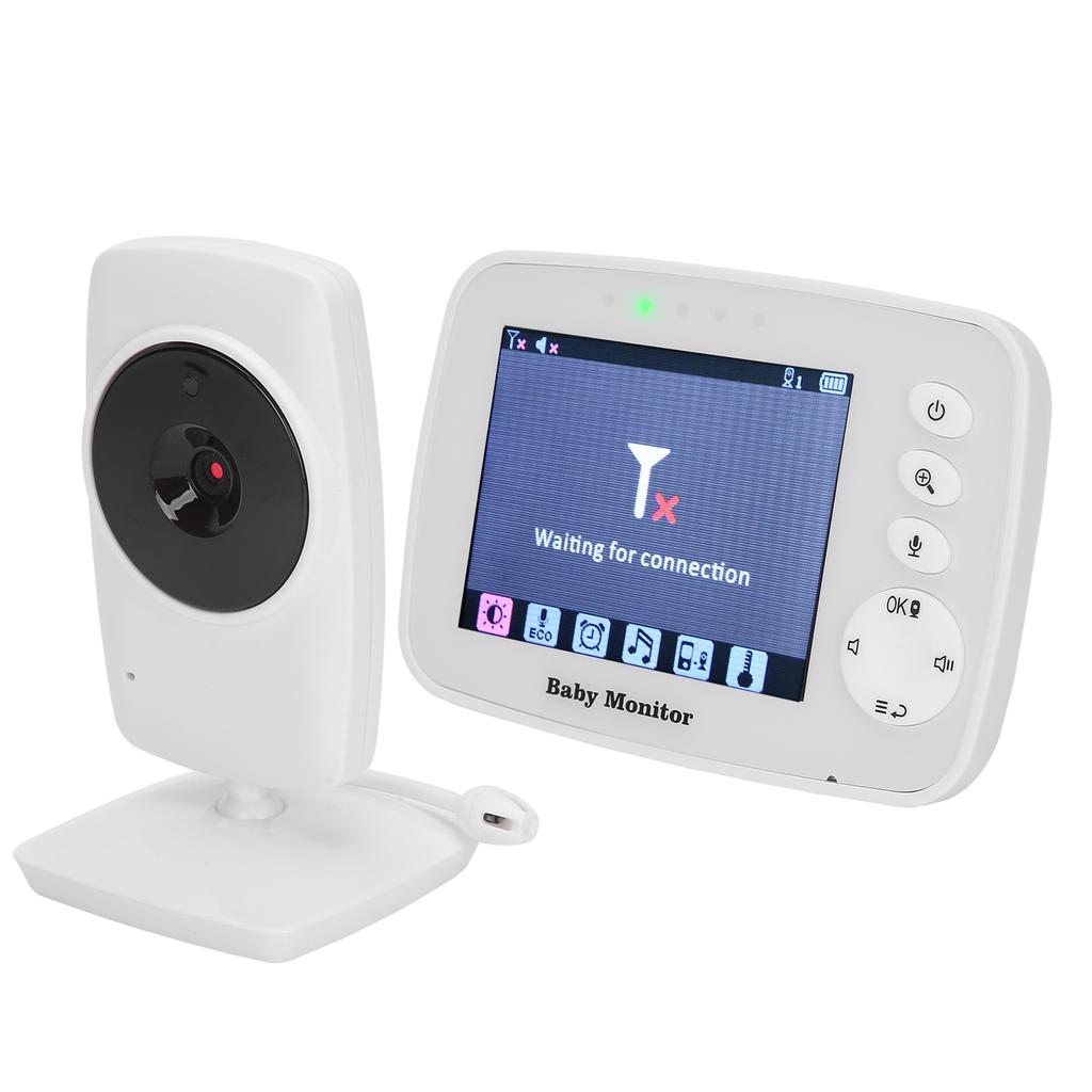 3,2-дюймовый цифровой беспроводной детский монитор с функцией музыки, температурным монитором и видеоняней