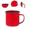 Набор эмалированных кофейных кружек для повседневного использования