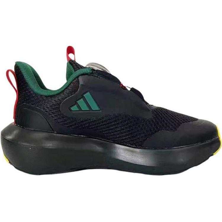Adidas Fortarun 3.0 Boa K Comfortable Versatile Durable Low-Top Running Shoes Kids Running Shoes Black JI2197