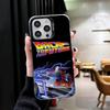 Мягкий чехол для телефона «Назад в будущее» для iPhone 15 16 17 Pro Max 17Air 16E 14 Plus 13 12 Mini Ударопрочный чехол Задняя крышка