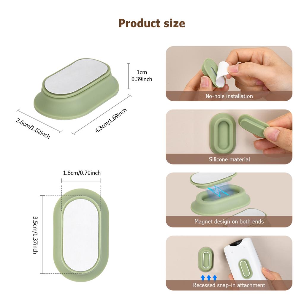 Магнитный кронштейн для пульта дистанционного управления, самоклеящийся настенный кронштейн для хранения пультов дистанционного управления, хранение предметов домашнего обихода