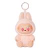1 шт. милый виниловый брелок-подвеска Labubu второго поколения, плюшевая игрушка, кукла, брелок-рюкзак, кулон, аксессуары, подарок для детей