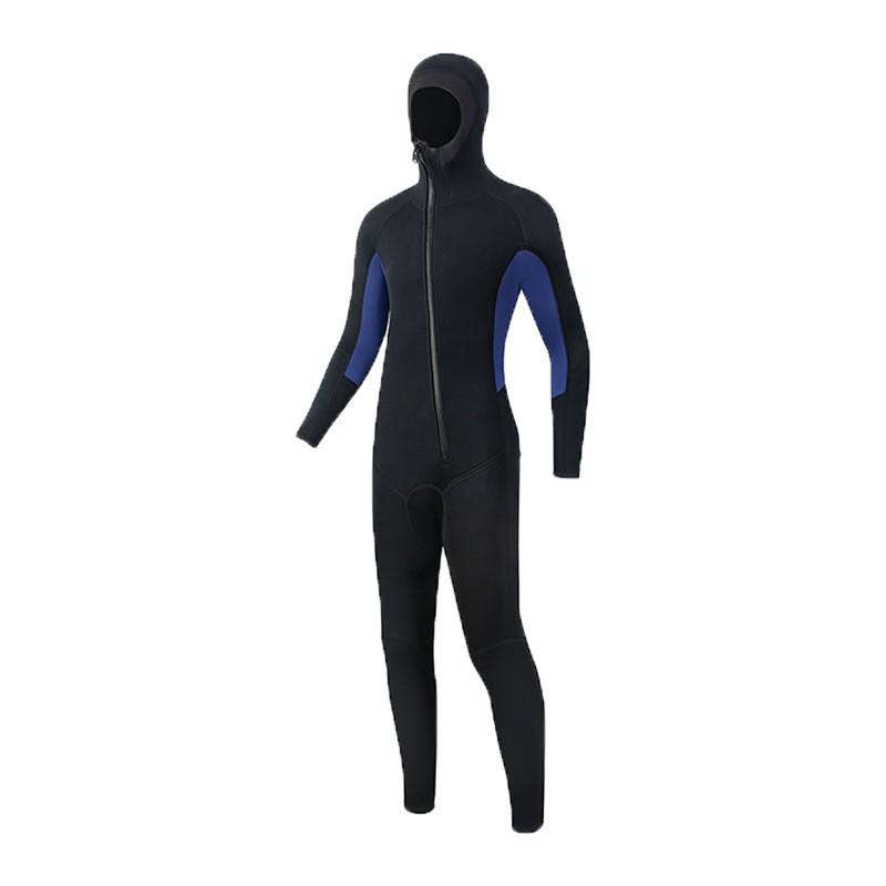 Diving Wetsuit Men 2mm 3mm Hooded Full Body Thermal Winter Swimming Surfing Snorkeling Wet Suit Cold Water
