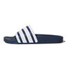 adidas Кроссовки унисекс Adilette Slide Adi сине-белые G16220