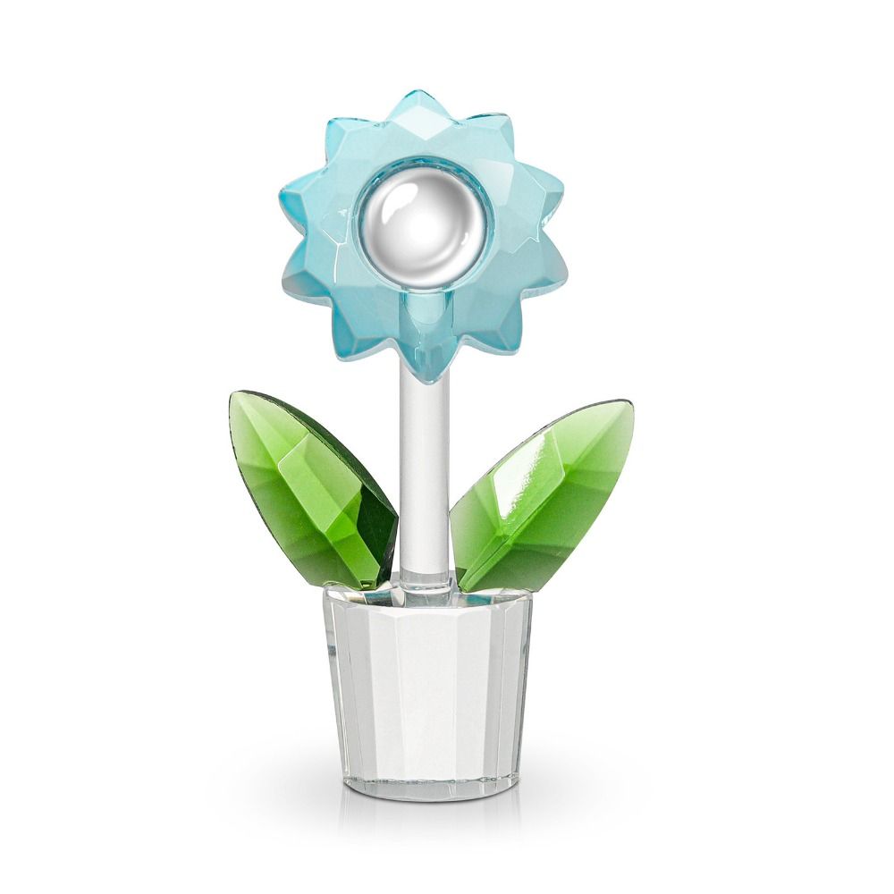 Резные хрустальные статуэтки подсолнуха, милая статуэтка букета тюльпанов, хрустальные украшения в виде тюльпанов, декор для стола