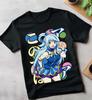 Konosuba Megumin T-Shirt Waifu Kawaii Anime Japanese Unisex Black Short Sleeve