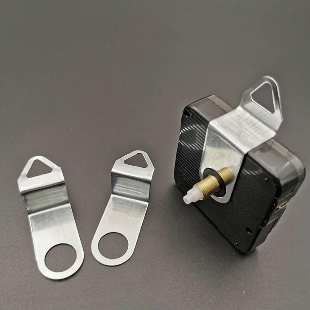 10pcs Metal Clock Movement Hook Universal Sturdy Wall Clock Hook Interior Parts Durable Clock Hanging Accessories