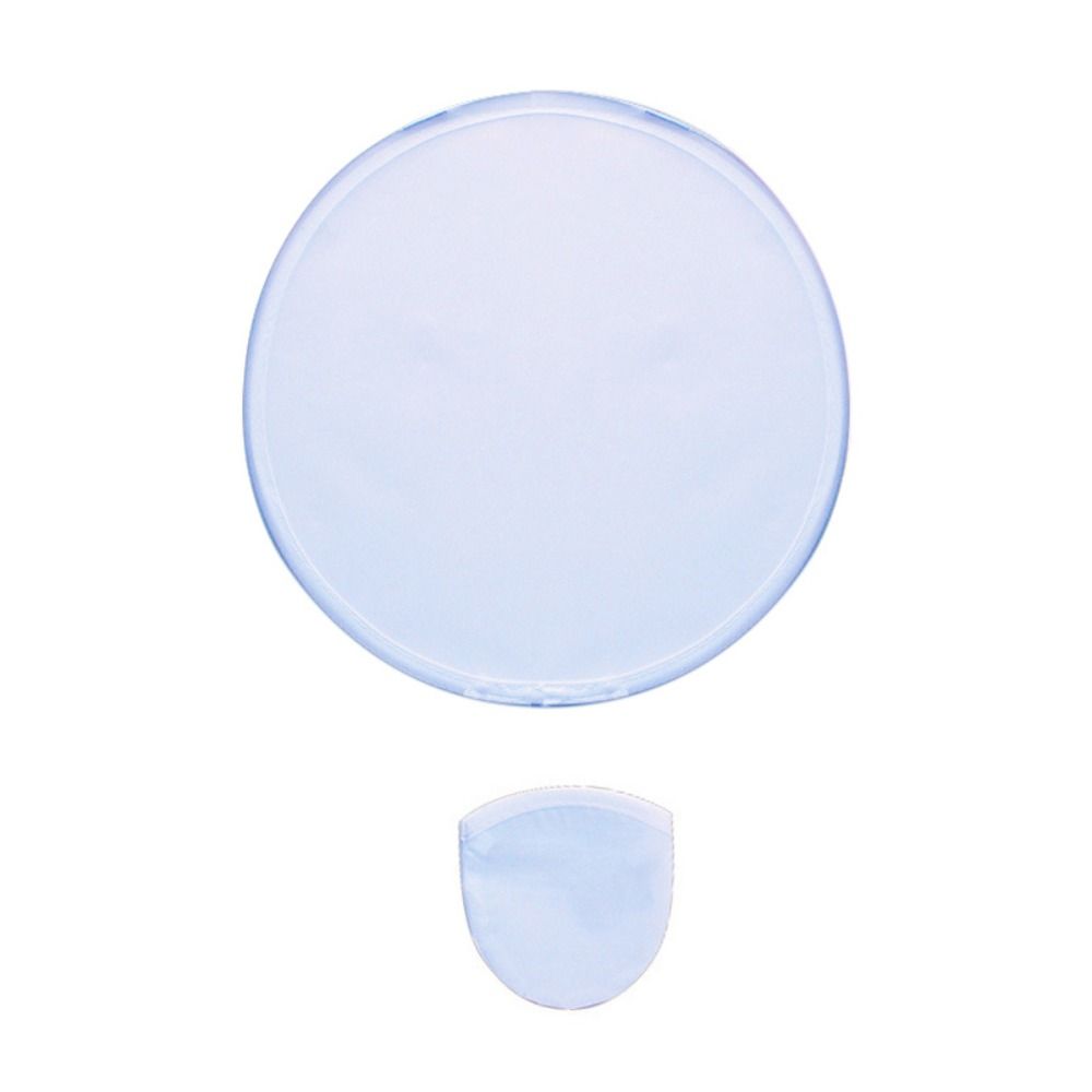 Складной летний веер 2023 года с карманом, круглый детский игрушечный складной веер для улицы, круговой веер