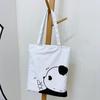2023 Summer Canvas Tote Bag for College Students - Casual Single Shoulder Handbag