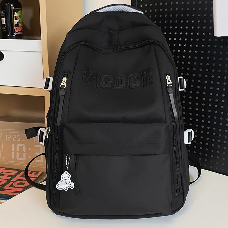 Школьный рюкзак для девочки начальной школы с алфавитом, рюкзак для ученика средней школы, рюкзак для студента колледжа